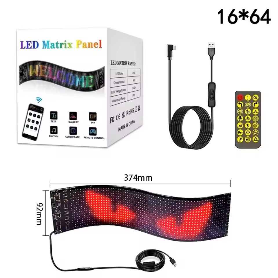 LedMatrixPanel-92x374